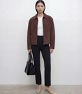 Hypercoat Women's Light Brown Nubuck Jacket